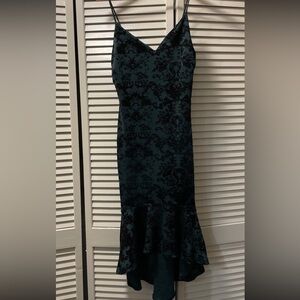 Windsor Black and Teal Patterned Dress